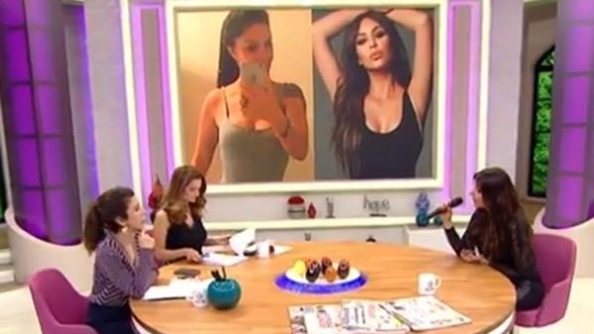 Kim Kardashian'a benzemek için...
