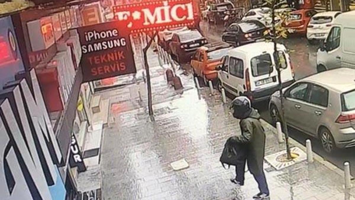 İstanbul'da dehşet anları kamerada!