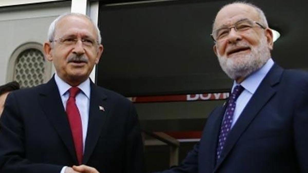 CHP ve Saadet Partisi pazartesi günü görüşecek