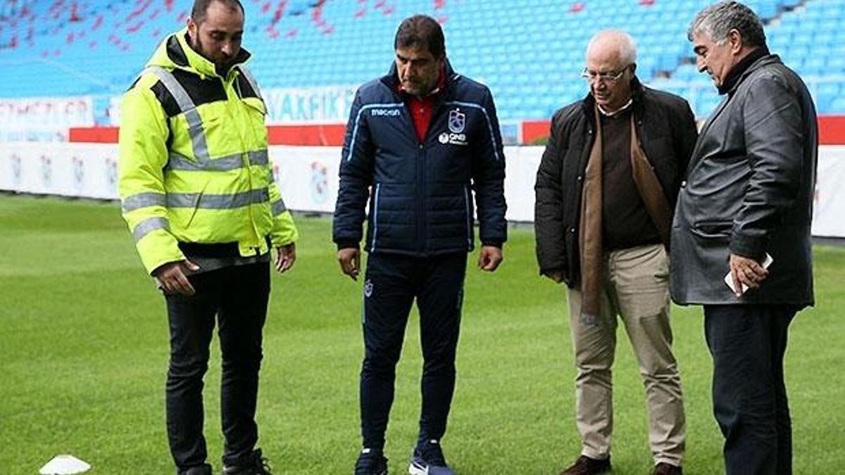 Trabzonspor'un son idmanı tesislerde!