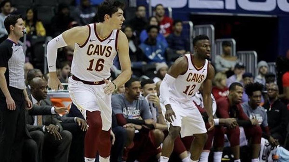 Cedi 23 dakika oynadı Cavs ilk kez seri yaptı