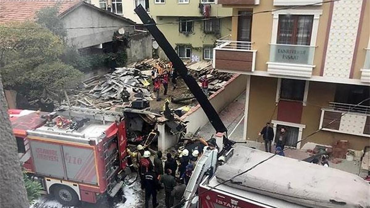 Sancaktepe'de helikopter düştü: 4 şehit!