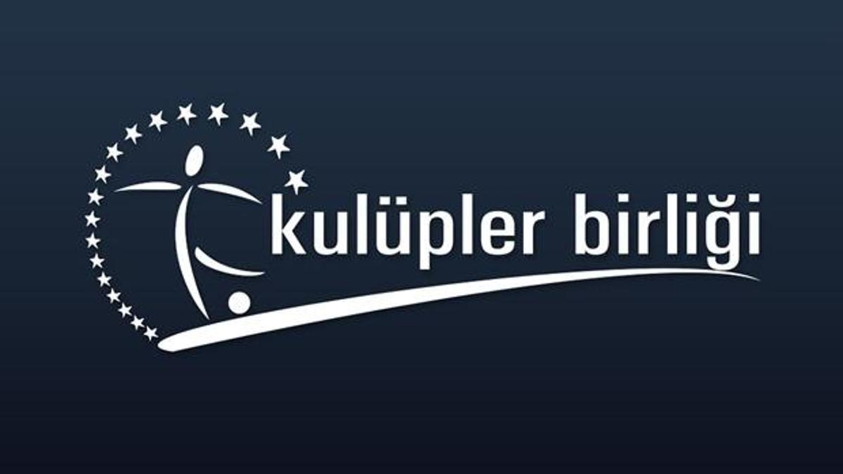 Kulüpler Birliği'nden açıklama