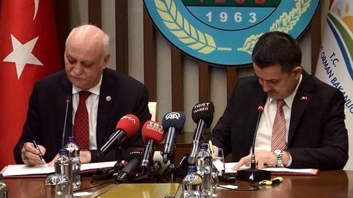 Bakan Pakdemirli: Çiftçiye meteorolojik uyarı ile kayıpları önlüyor olacağız