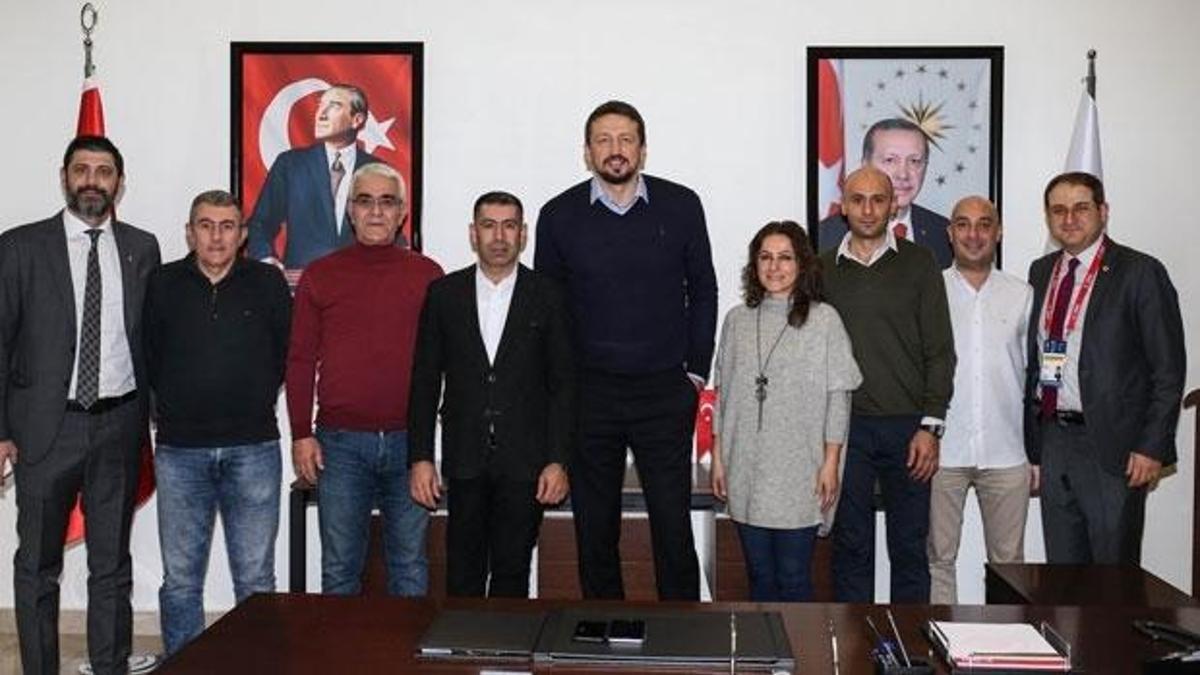 TSYD'den Hidayet Türkoğlu'na ziyaret
