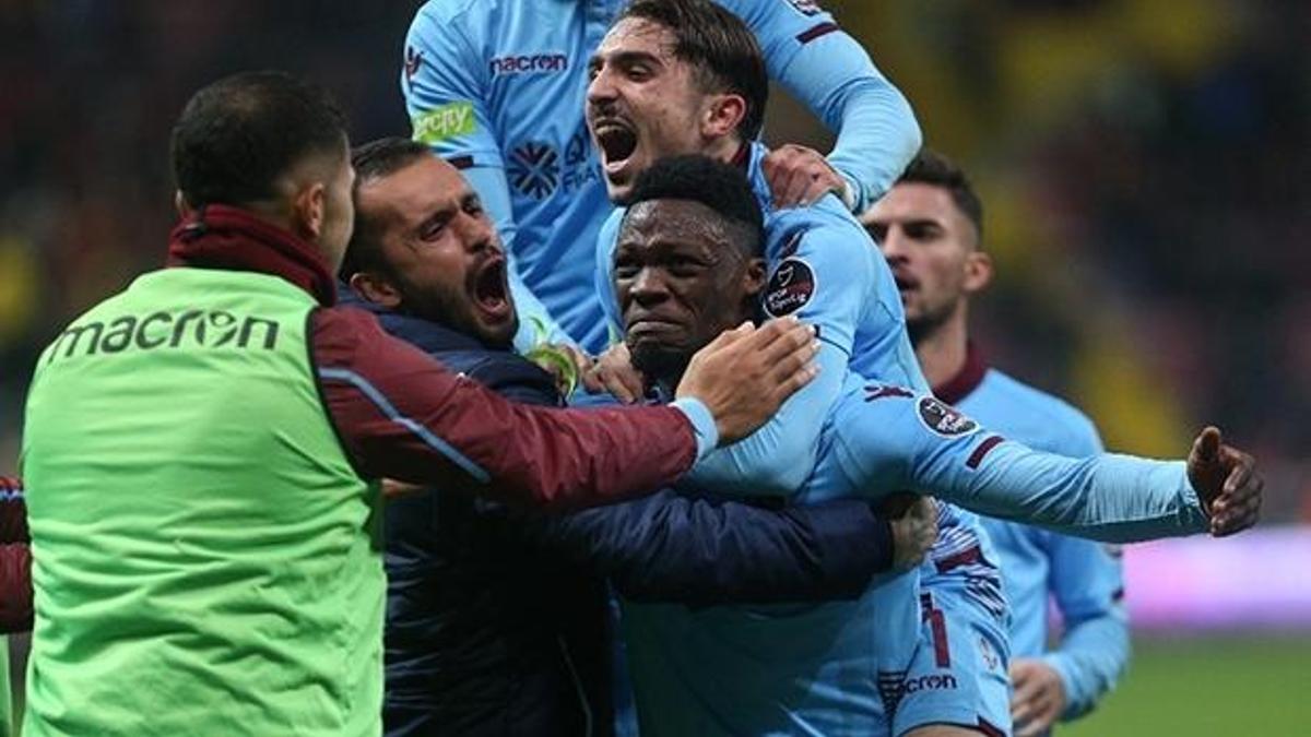 Trabzonspor tırmanışını sürdürdü!