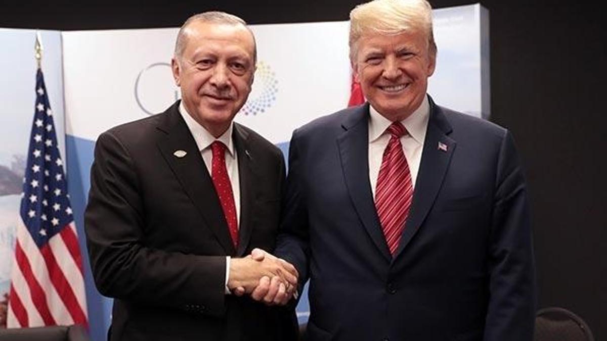 Cumhurbaşkanı Erdoğan ile Trump görüştü