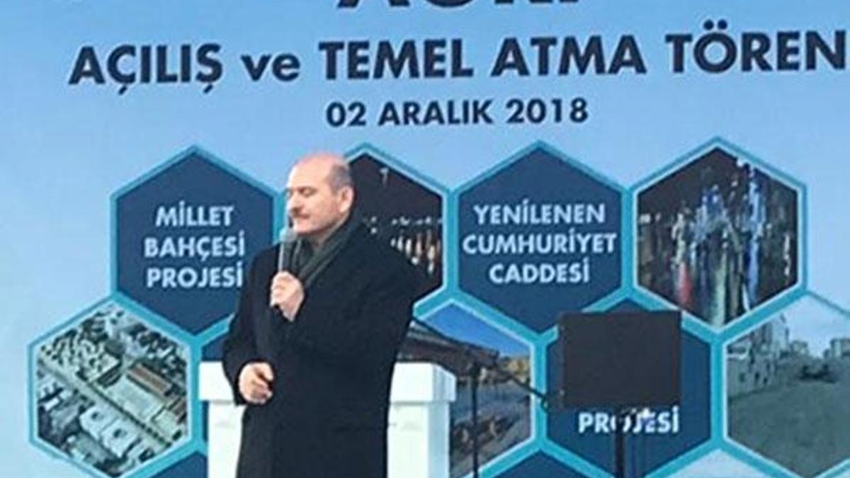 İçişleri Bakanı Süleyman Soylu: Filmi başa sarmayalım