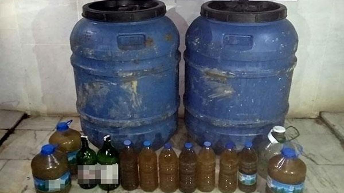 Bağ evinde ele geçirildi! Tam 390 litre...