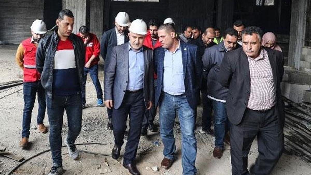 Türk Kızılayı 8,5 tonluk ilaç yardımı için Gazze'de