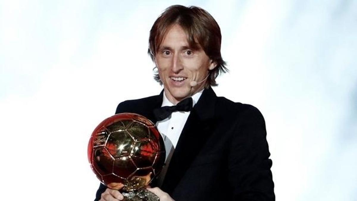 Ballon d'Or ödülü Luka Modric'in