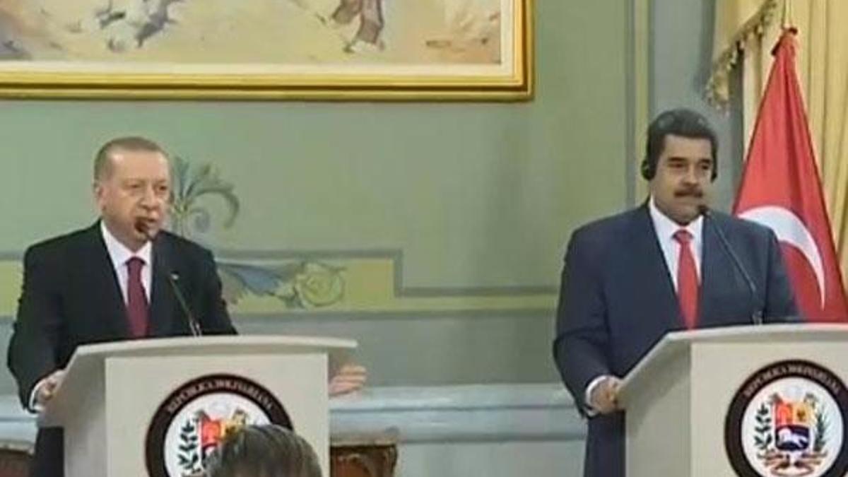 Cumhurbaşkanı Erdoğan: Talepte bulundum Maduro'da uygun buldu!