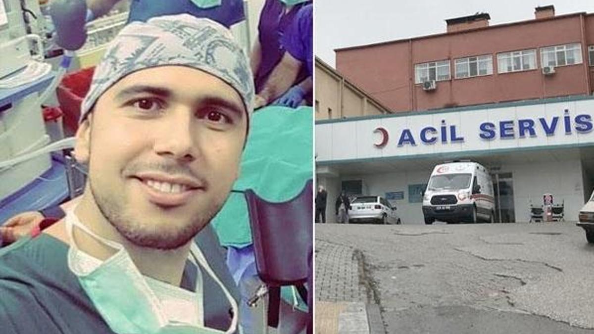 Görevi başındaki doktora saldırı