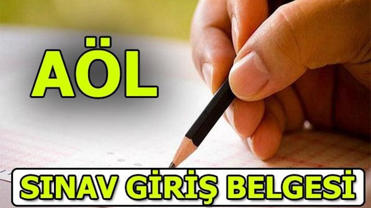 Açık Lise sınav giriş yerleri belli oldu! AÖL sınavları ne zaman?