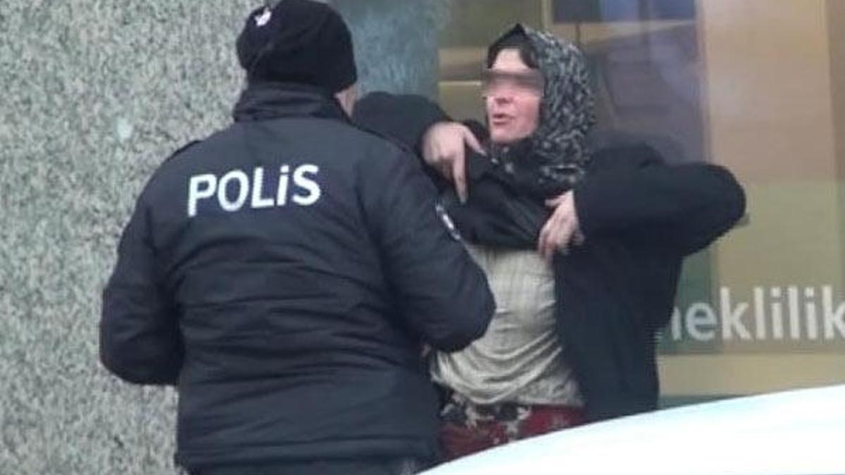 Şüpheli kadın gözaltına alındı