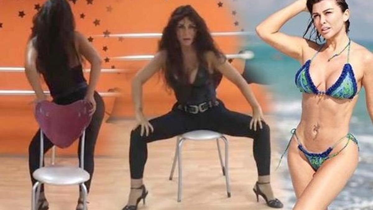 Selen Görgüzel'in sandalye dansı gündem yarattı
