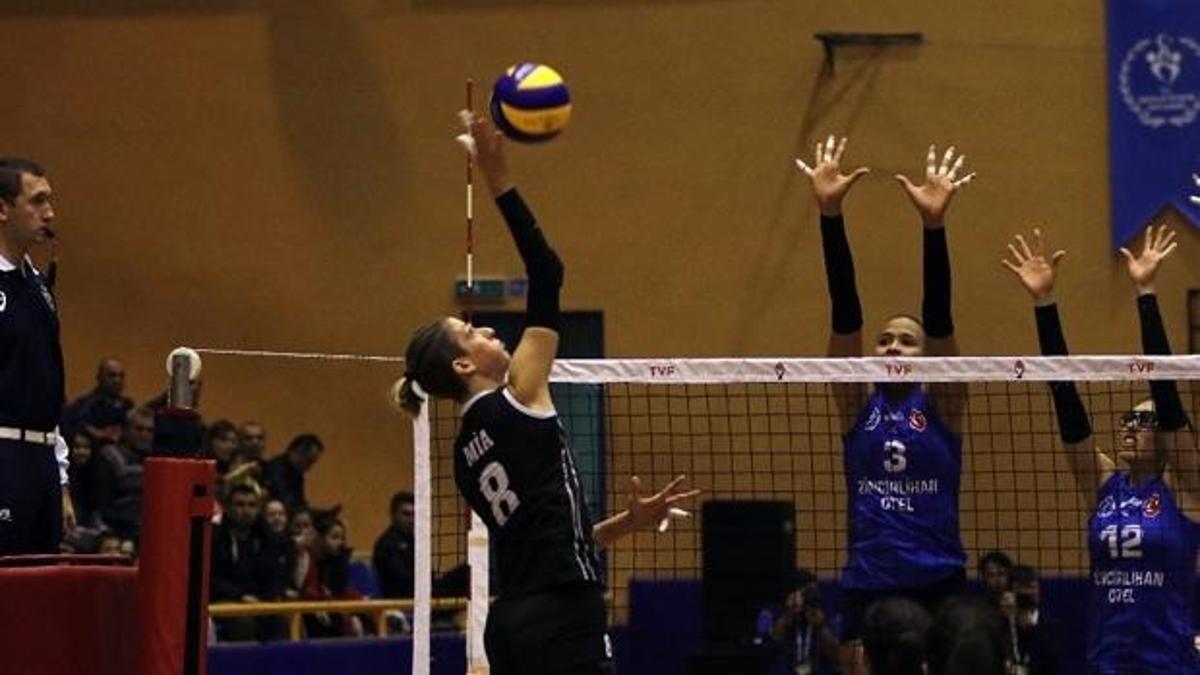 Aydın BB, Beşiktaş'ı altın sette yenip 8'li finale kaldı