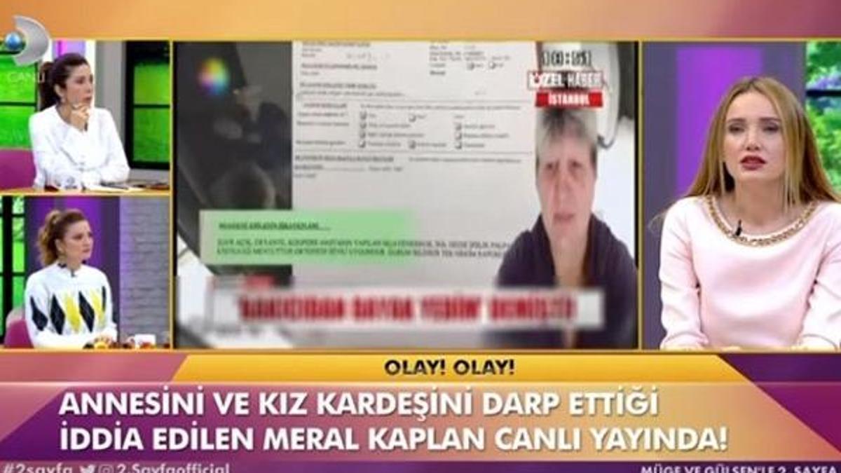 Canlı yayında hüngür hüngür ağladı