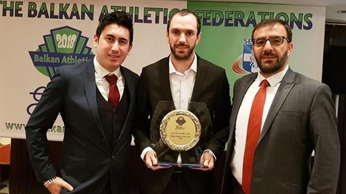 Milli atlete büyük onur