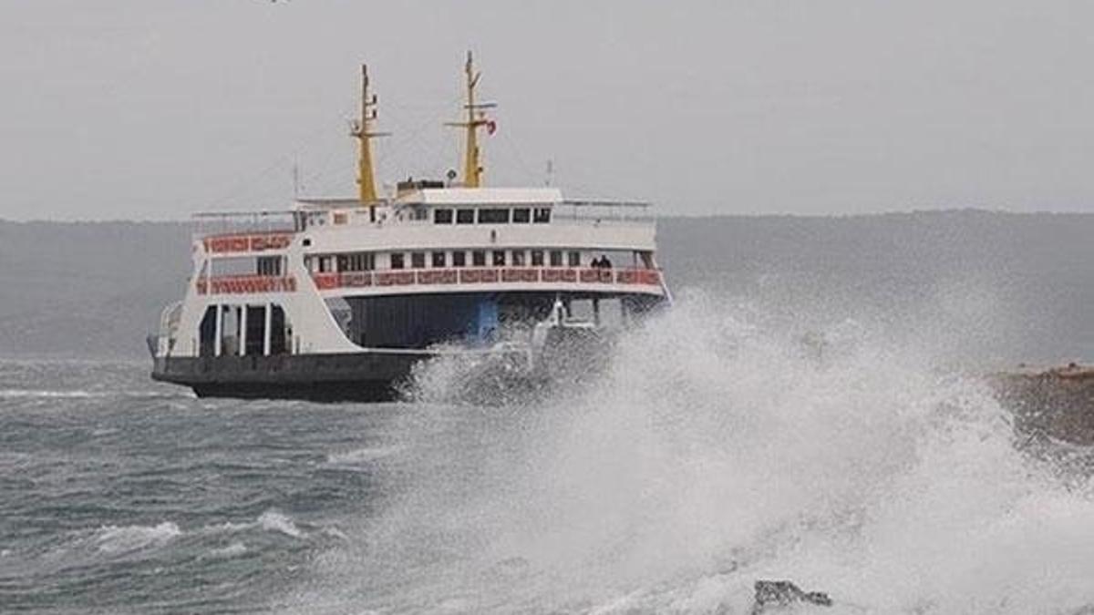 BUDO deniz otobüsü seferleri iptal
