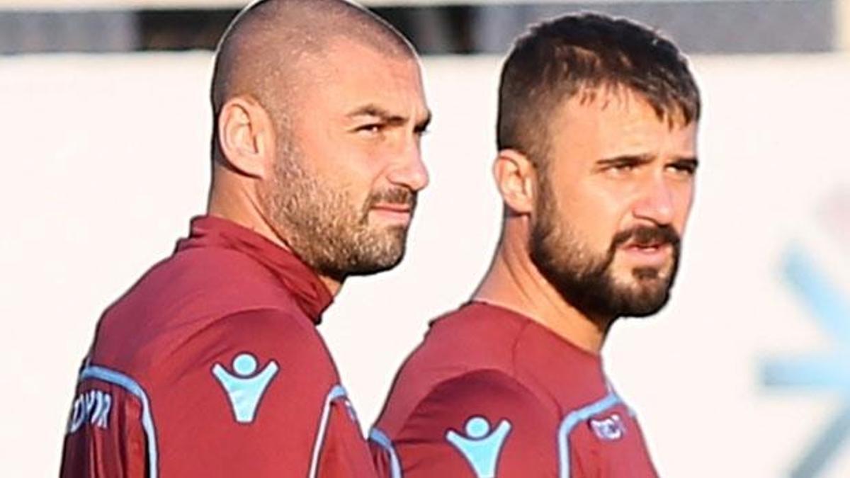 Burak Yılmaz ve Onur Kıvrak'tan Trabzonspor'a şok!