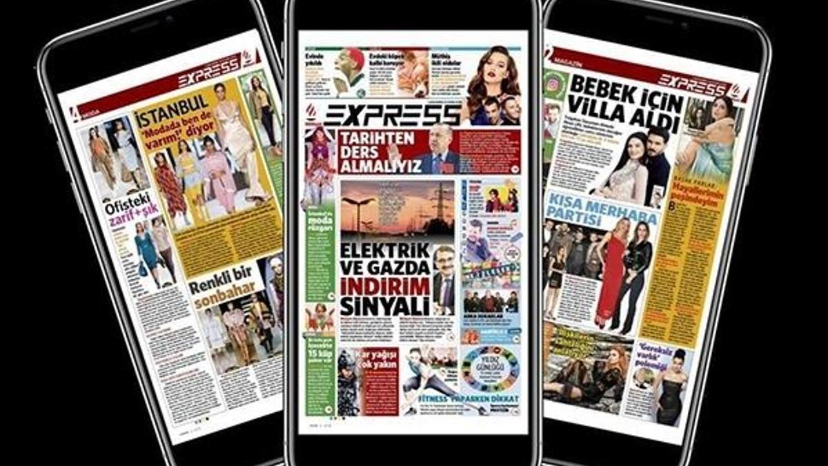 Yeni nesil E-Gazete Milliyet Express yayında
