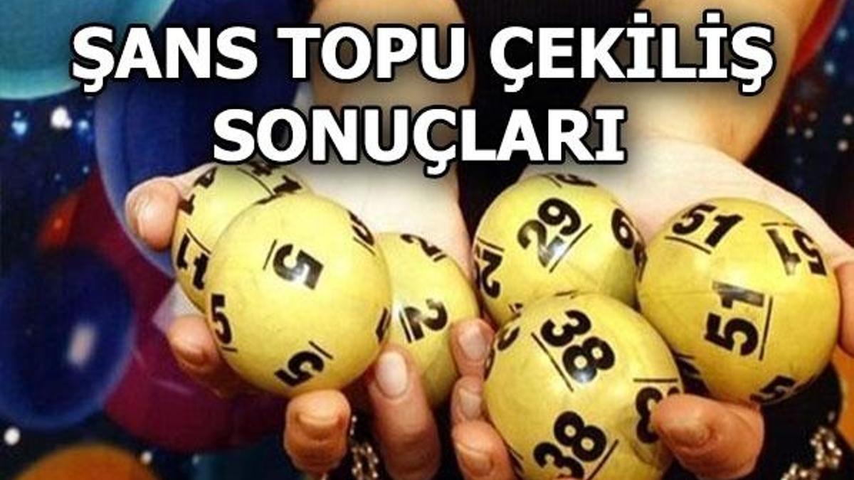Şans Topu çekilişi sonuçları açıklandı (12 Aralık 2018)