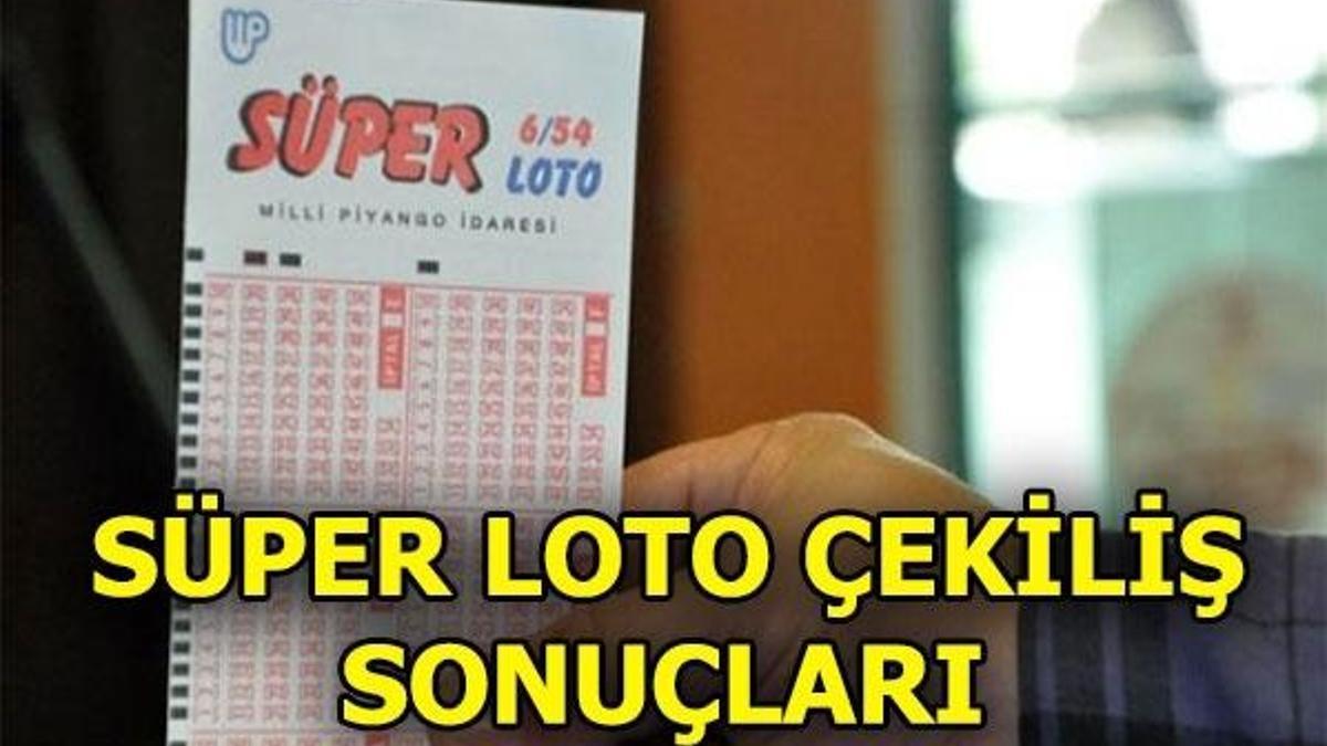 Süper Loto çekiliş sonuçları belli oldu! (MPİ - 13 Aralık Süper Loto)