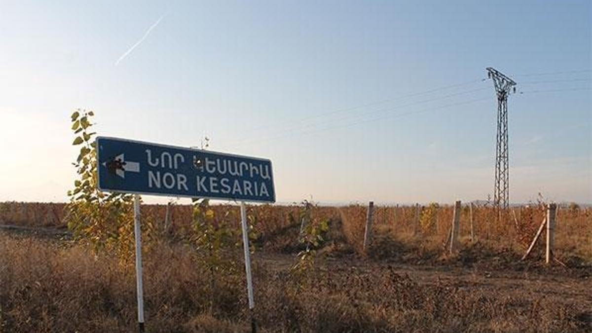 Ermenistan'da Kayseri köyü var ama içinde Kayserili yok