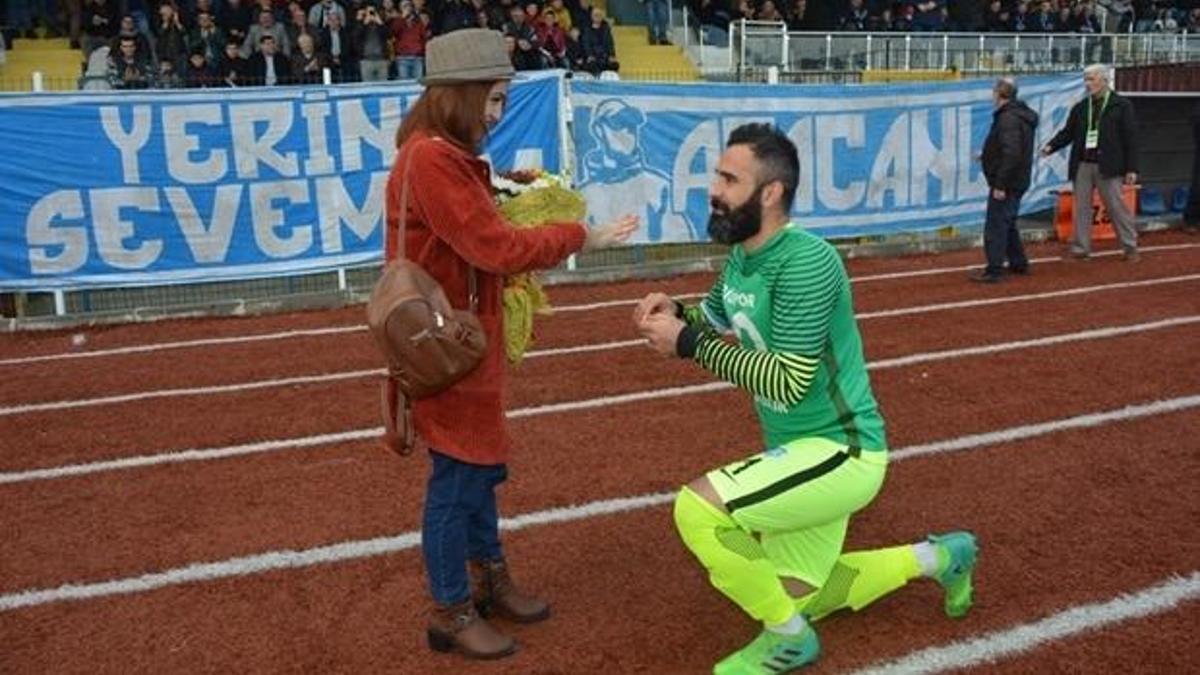 Aşkta kazandı, maçta kaybetti