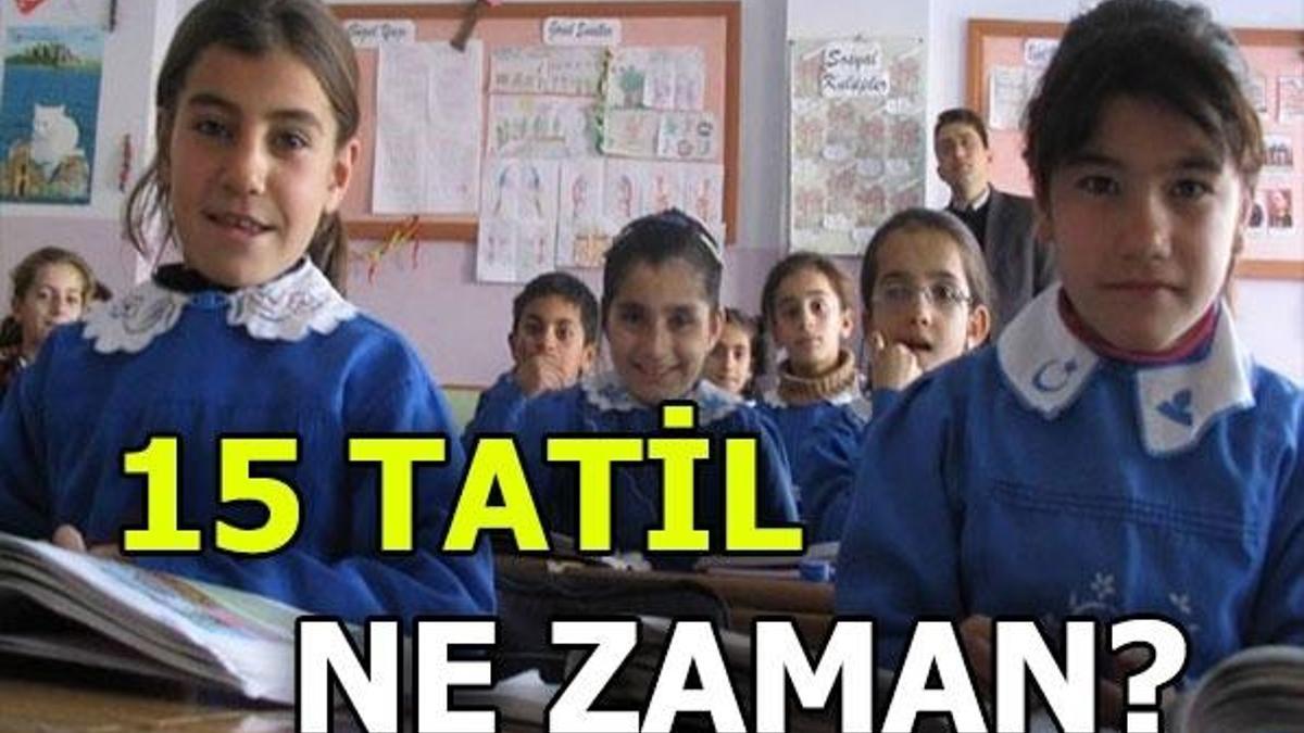 15 Tatil ne zaman? MEB sömestr tarihini açıkladı