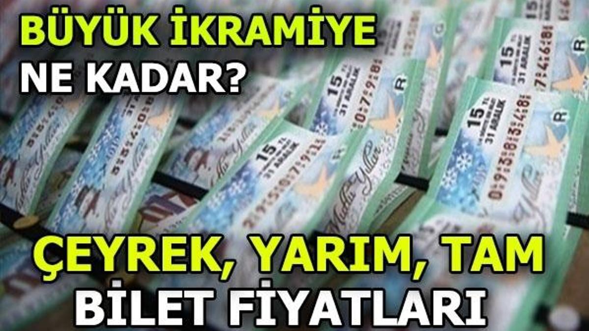 Yılbaşı milli piyango bilet fiyatları ne kadar? Büyük ikramiye belli oldu...