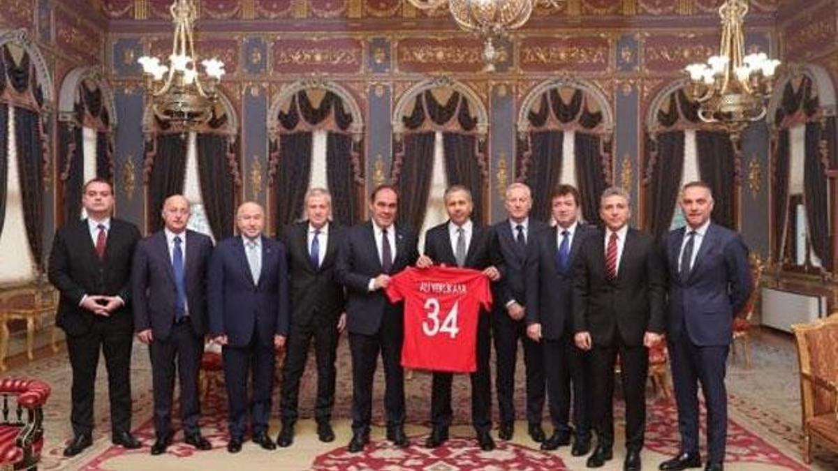 Yıldırım Demirören'den İstanbul Valisi'ne ziyaret