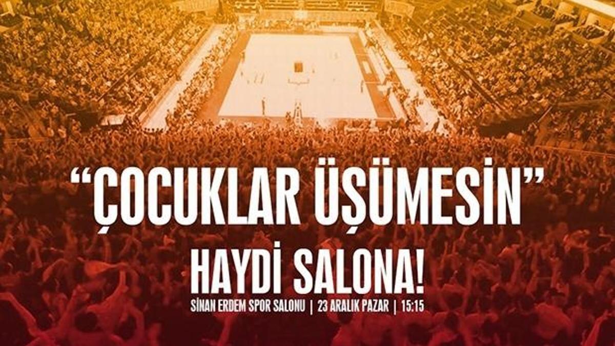 G.Saray'dan "Çocuklar Üşümesin" kampanyasına destek