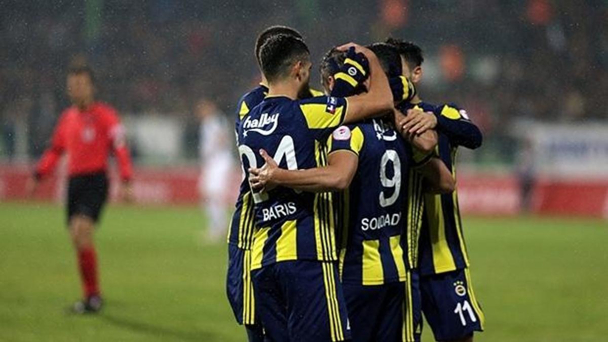Fenerbahçe Giresun'a patladı! 7 gol...