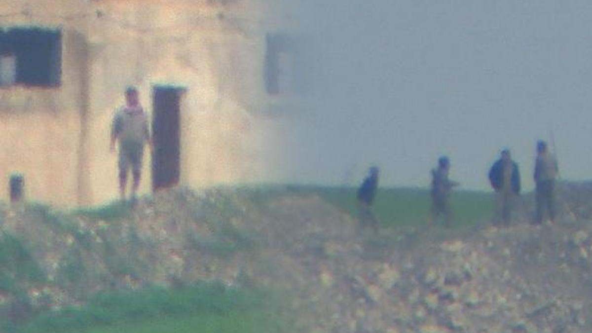 PKK/YPG’li teröristler sınıra yakın yerlerdeki mevzilerden çekildi