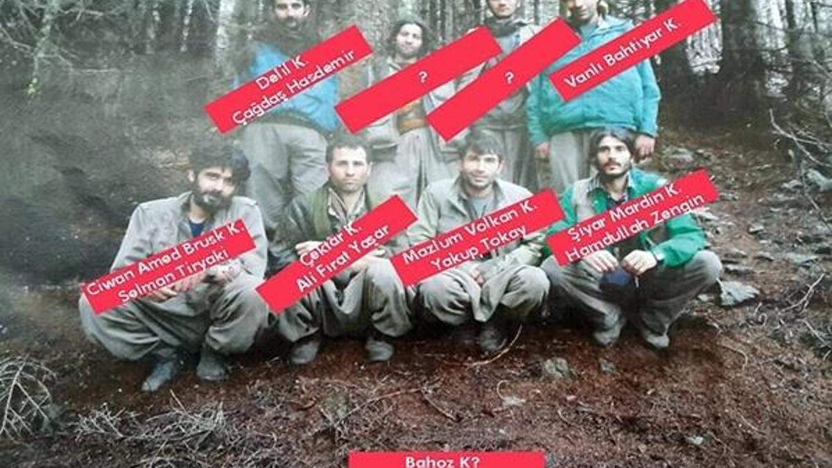 Karadeniz'den kaçan 2 terörist, Tunceli'de mağarada öldürüldü