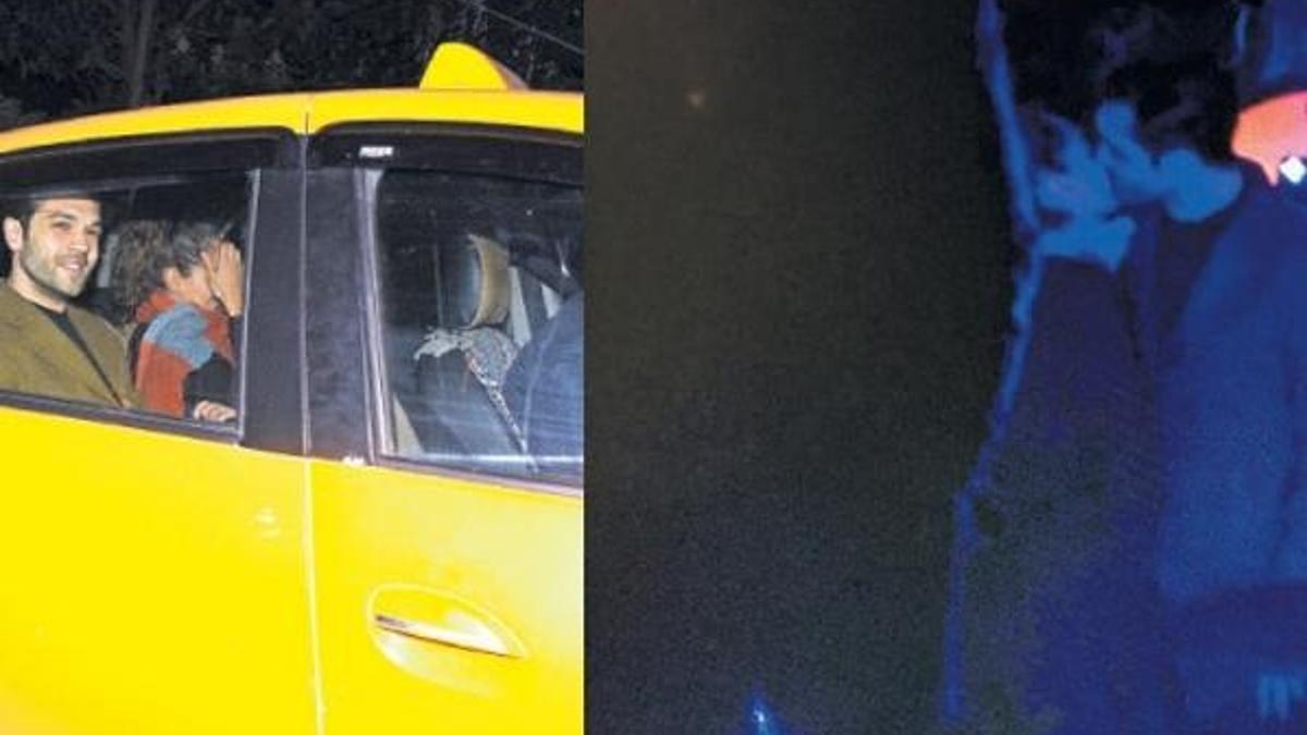 'Arkadaşız' dedi, sonra öpüştü!