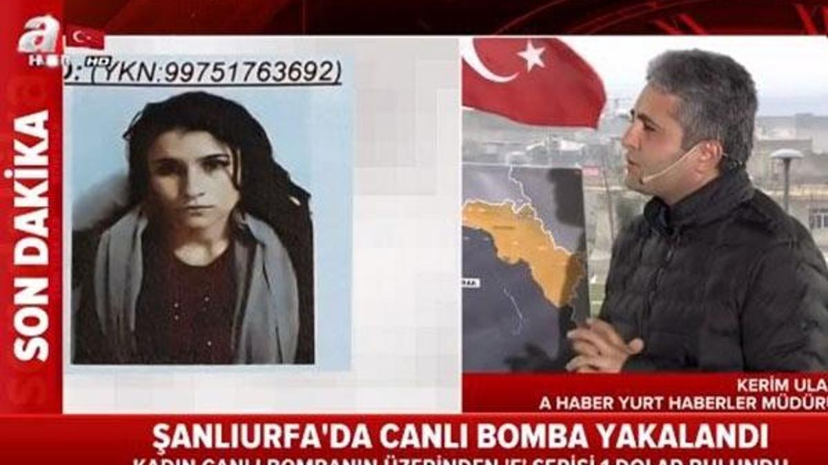 Şanlıurfa'da canlı bomba yakalandı