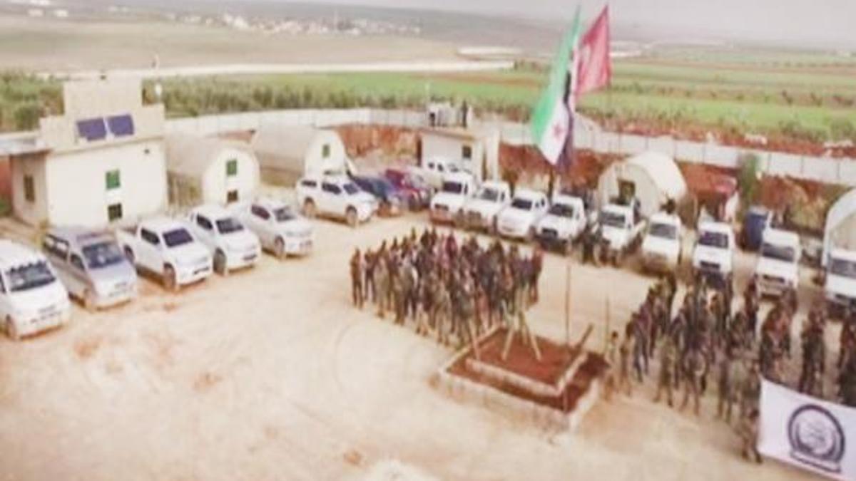 ÖSO birlikleri Menbiç'e gitmek için hazır