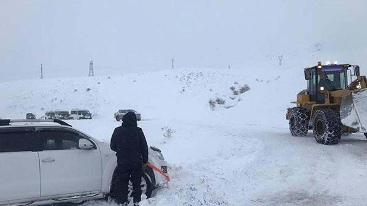 Erzurum'da çığ! Çok sayıda kişi kurtarıldı