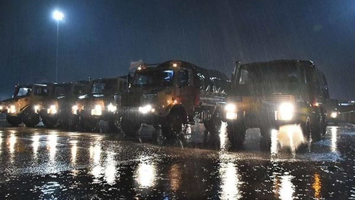 Sınıra sevkiyat devam ediyor