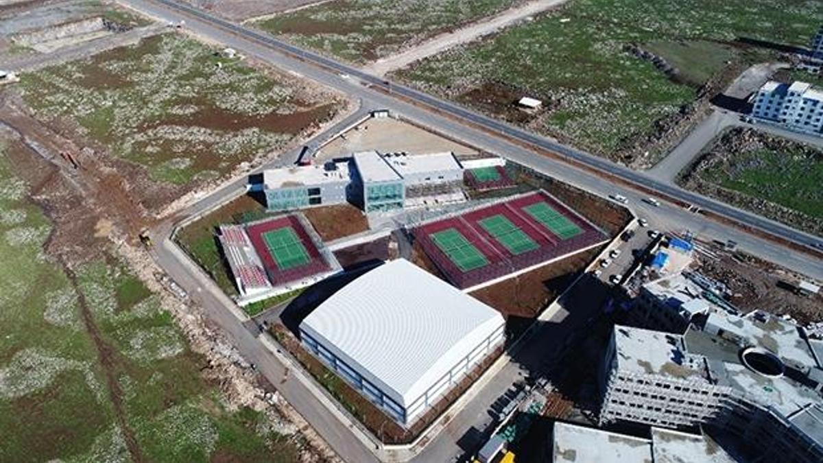 Şanlıurfa'da tenis tesisi açıldı