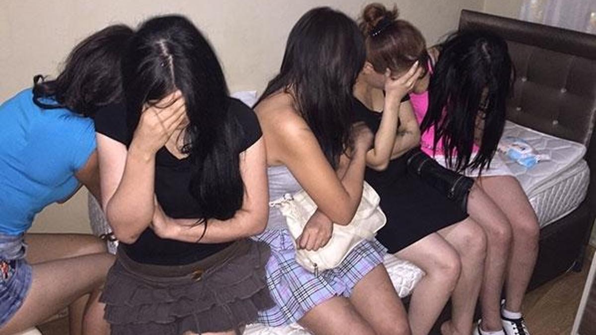 Fuhuş operasyonunda gözaltına alınan kadınlardan birinde frengi çıktı