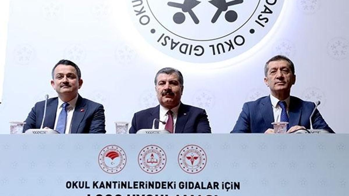 Okul kantinlerinde yeni dönem