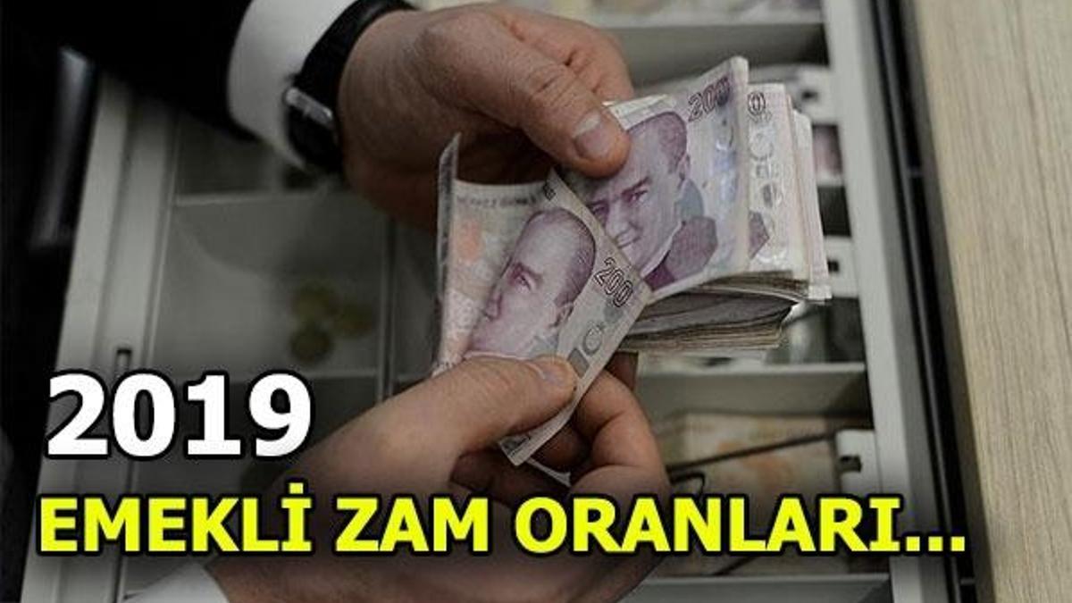 2019 SGK, Bağ-kur ve memur maaşları için zamlar belli oldu