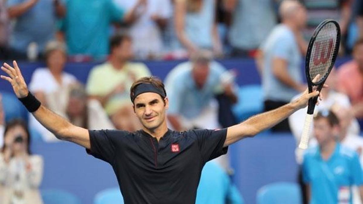 Roger Federer'den 2019'un ilk kupası!