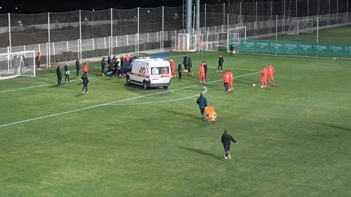 Kayserispor'da şok! Yere yığıldı ve...