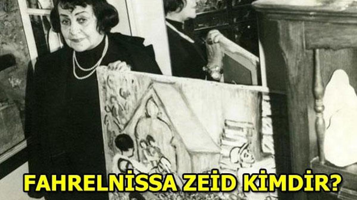 Google'dan Fahrelnissa Zeid'e özel doodle! Fahrelnissa Zeid kimdir?