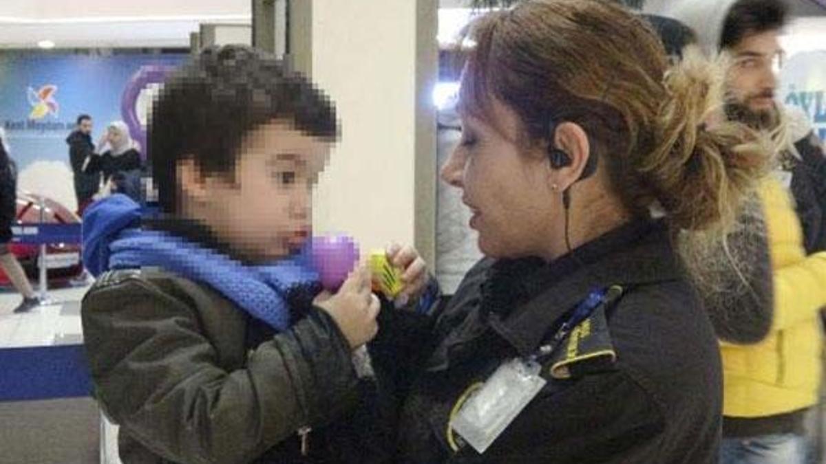 Çocuğunu AVM'de terk eden anne otelde bulundu